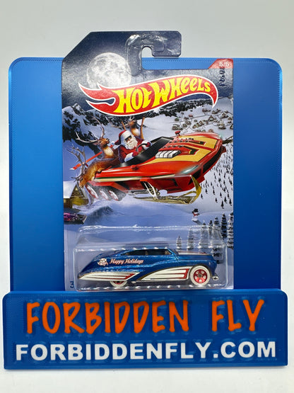 Hot Wheels - Wal Mart Exclusive 2016 Holiday Hot Rods Series - Complete Set of 6