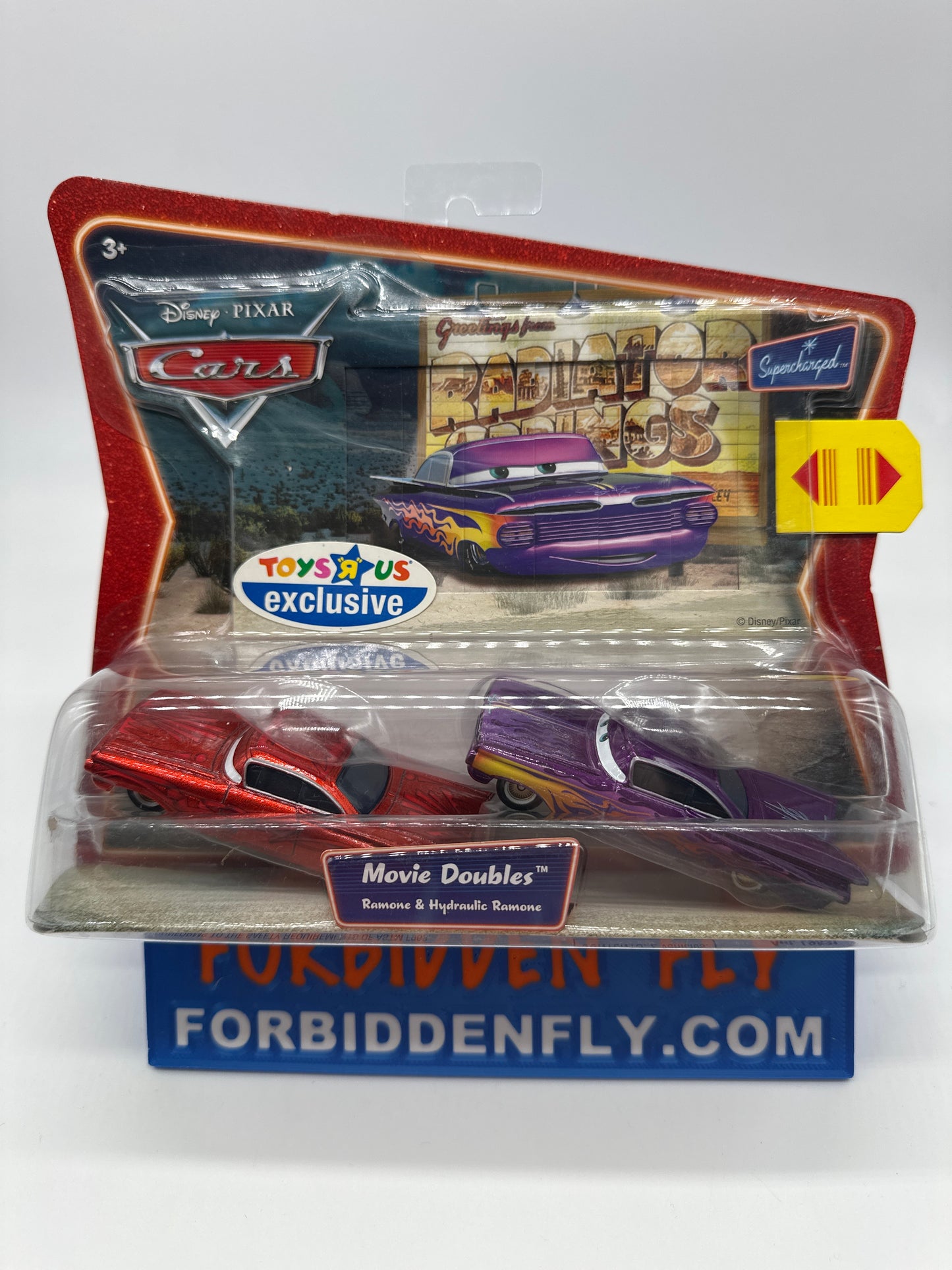 Disney Pixar Cars Movie - Toys R Us Exclusive Movie Doubles Two Pack - Ramone & Hydraulic Ramone