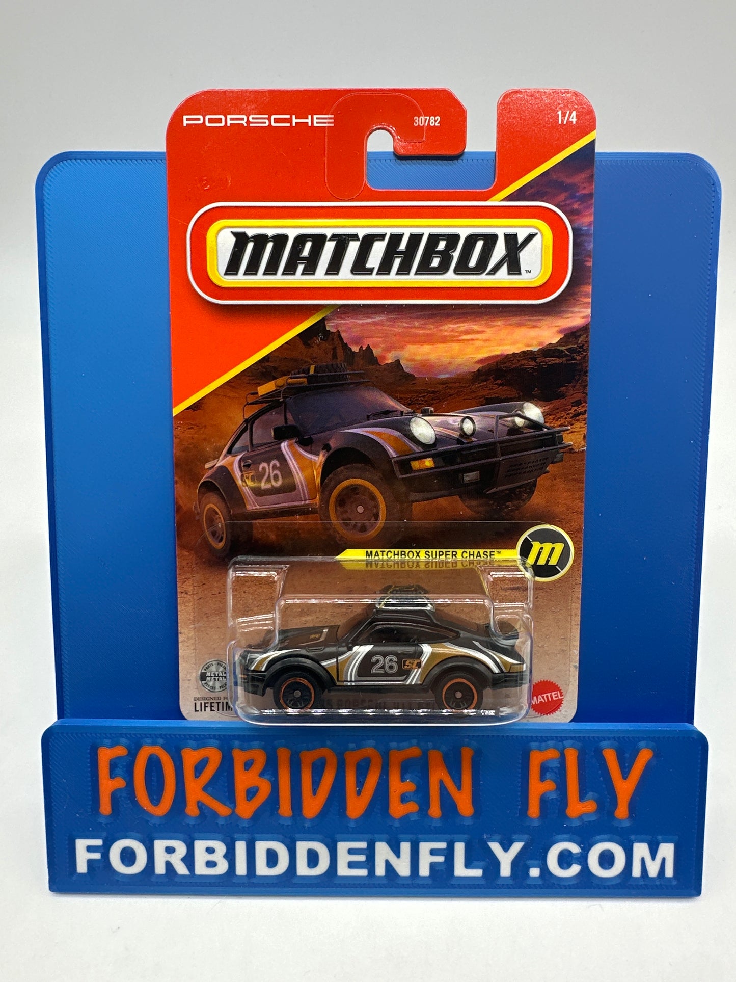Matchbox Mainline - 2026 Matchbox Super Chase #1/4 - 1985 Porsche 911 Rally