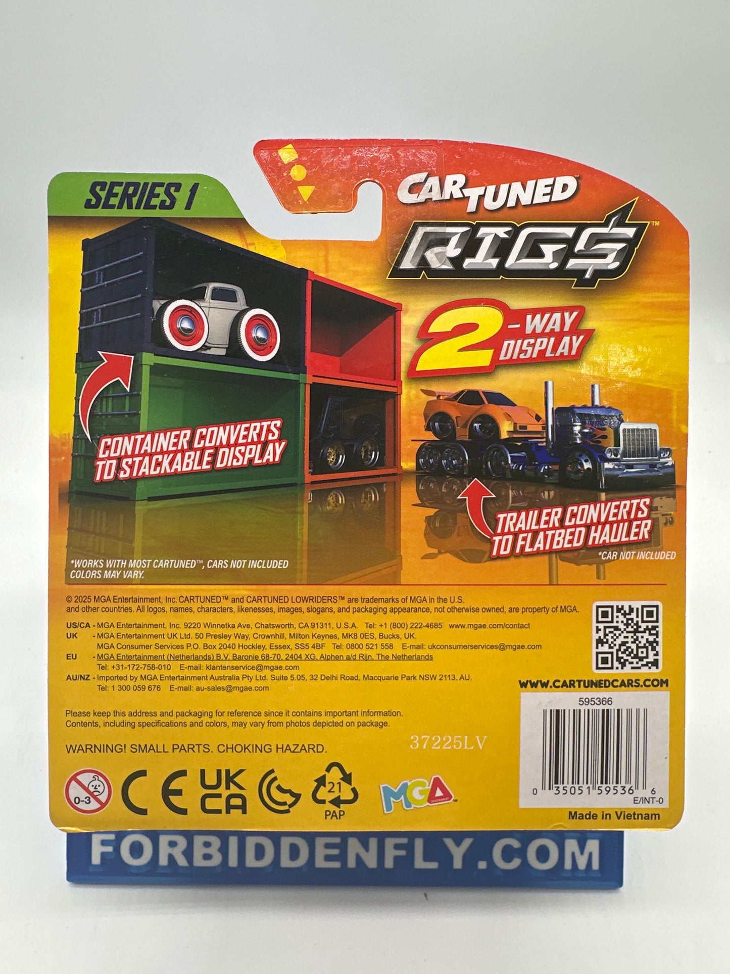 CarTuned - Rigs (Rig$) Series 1 - #01 Sneaky Pete - Purple & Green