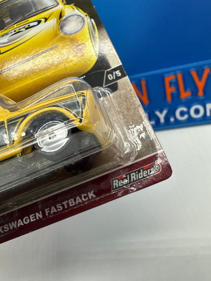 Hot Wheels Car Culture Premium - Air Cooled Series Single #0/5 Chase - ‘65 Volkswagen Fastback