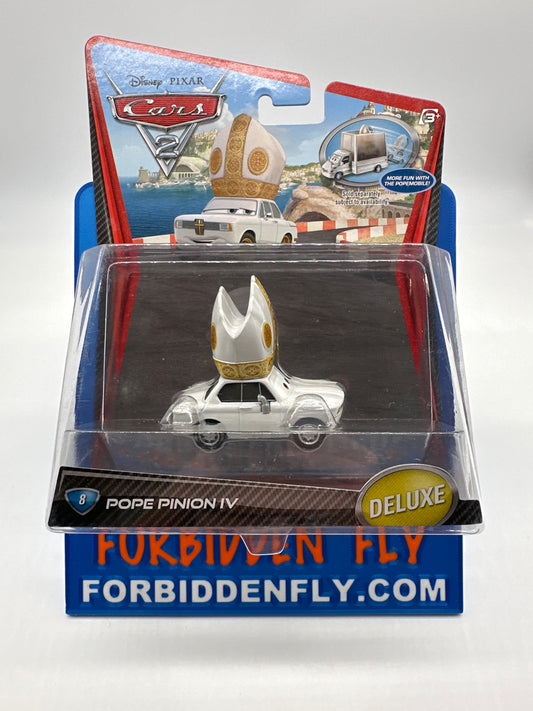 Disney Pixar Cars Movie - Cars 2 Card Series - Deluxe Pope Pinion IV