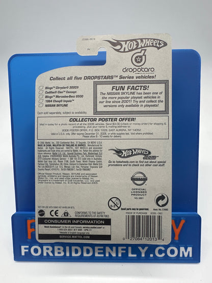 Hot Wheels Mainline - 2006 Dropstars Series - Nissan Skyline - Dark Blue