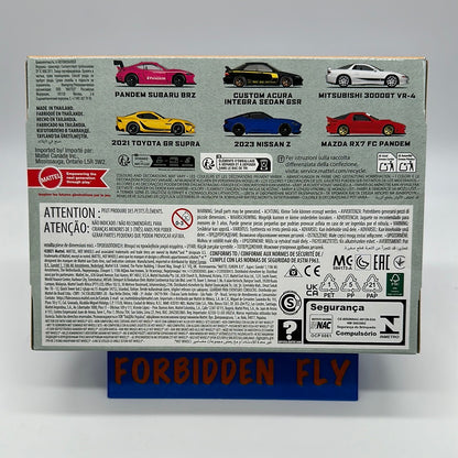 Hot Wheels - 2024 Japan Themed Multi Car Pack - Boxed Set of 6