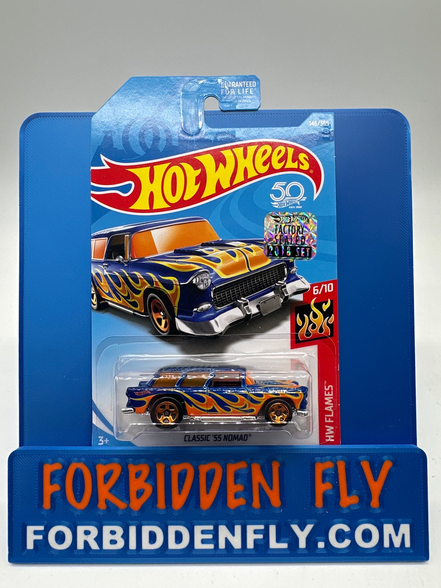 Hot Wheels Mainline - Factory Stickered 2018 - Classic ‘55 Nomad - Lot Of 2