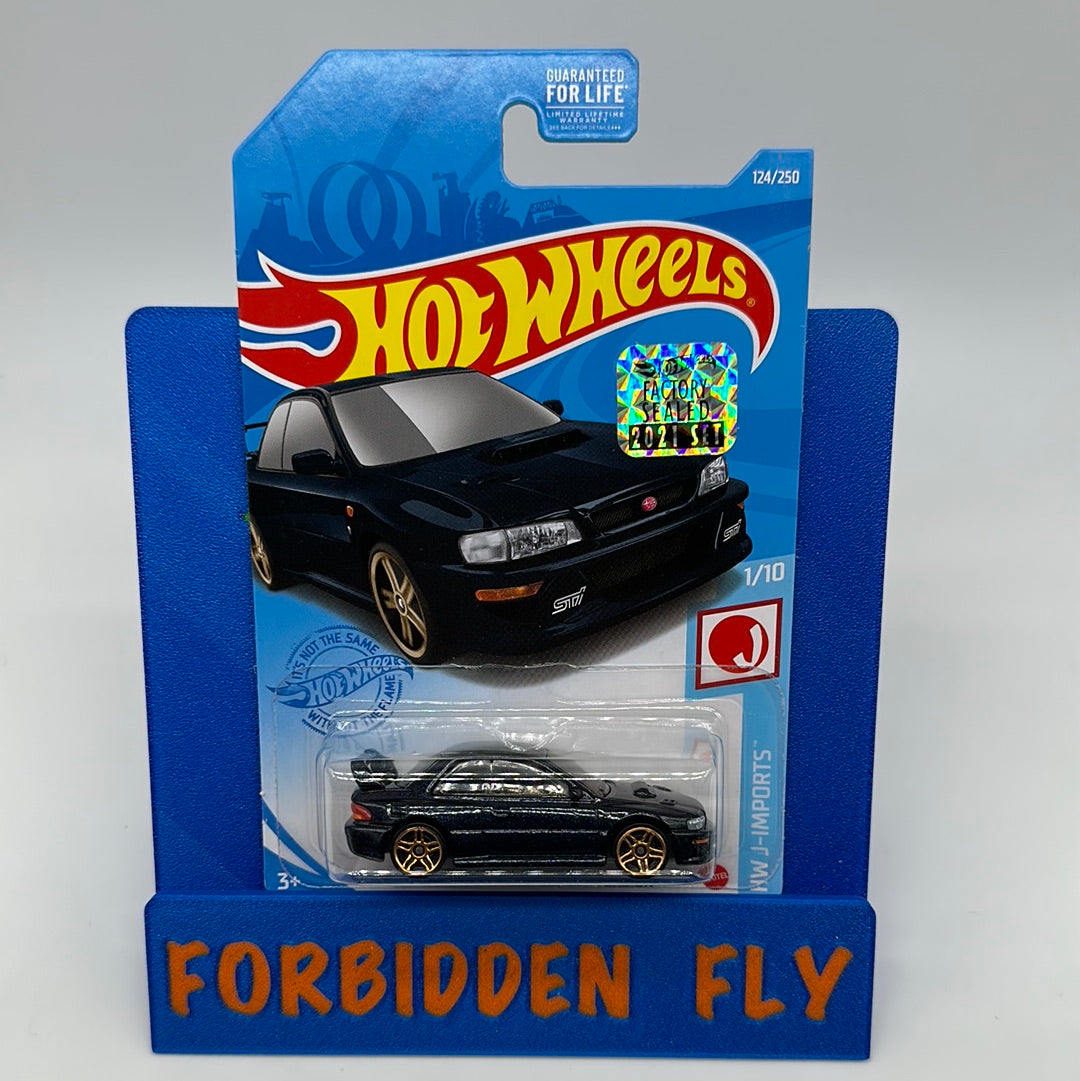 Hot Wheels 2021 Factory Stickered - ‘98 Subaru Impreza 22B STI Version - Blue