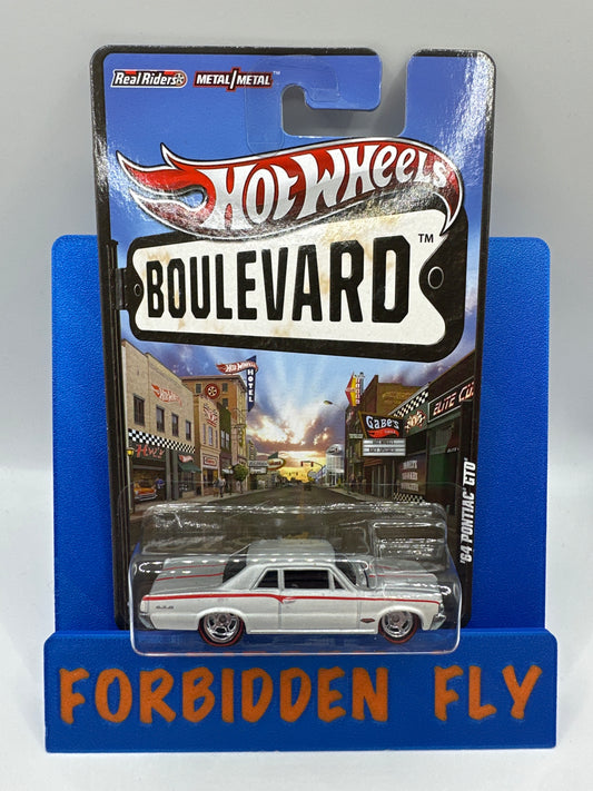 Hot Wheels Premium 2012 Boulevard Series Single - Big Hits - ‘64 Pontiac GTO