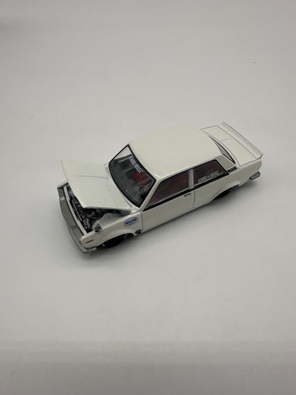 Kaido House (x MiniGT) - Regular Release #122 - White Datsun 510 Street Nismo V2