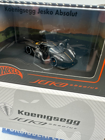 Hot Wheels RLC Red Line Club - 2025 Release - Koenigsegg Jesko Absolut - Black & Orange