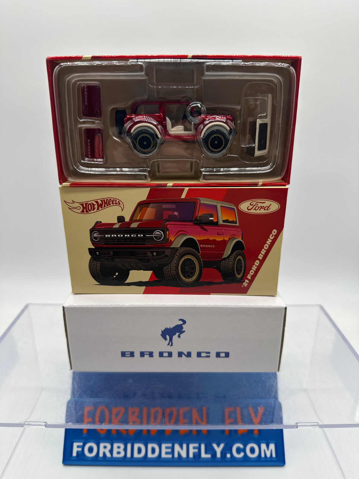 Hot Wheels RLC Red Line Club - 2026 Release - Red ‘21 Ford Bronco
