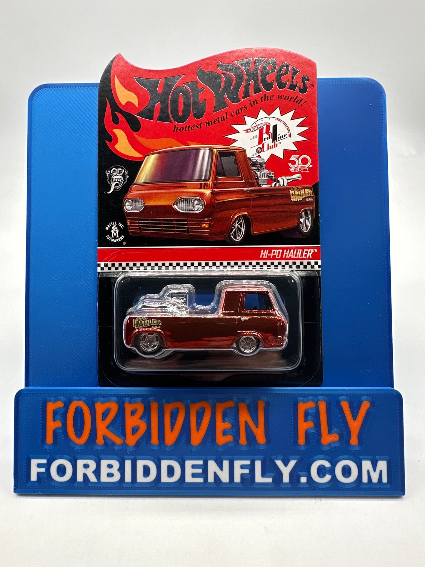 Hot Wheels RLC Red Line Club - 2018 Release - Orange Hi-Po Hauler