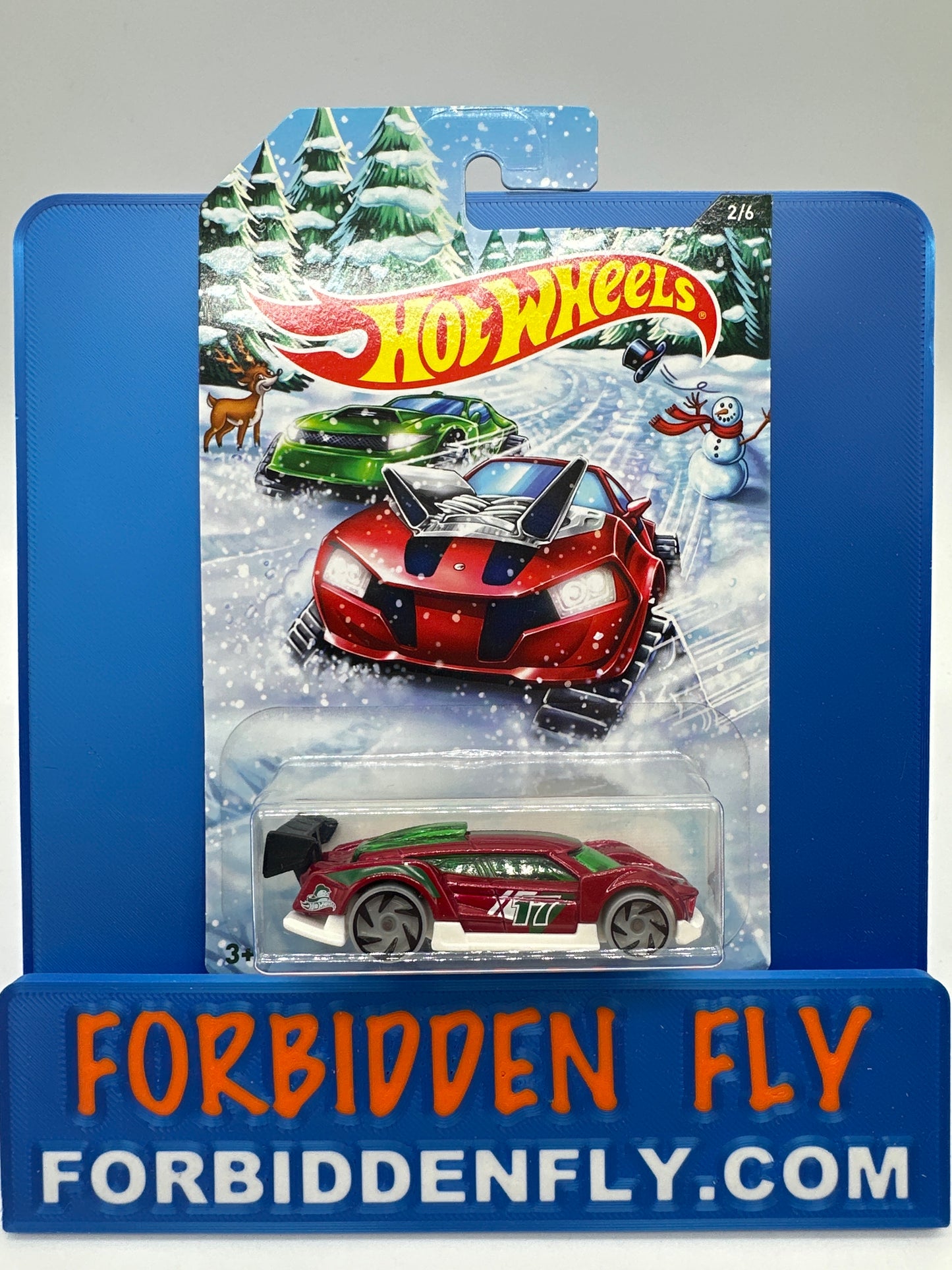 Hot Wheels - Wal Mart Exclusive 2017 Holiday Series - Complete Set of 6