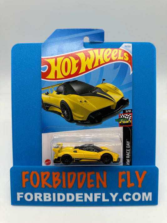 Hot Wheels 2024 K Case - International Card - Pagani Zonda R - Yellow