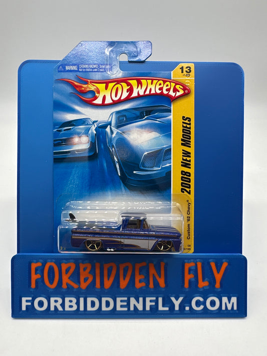 Hot Wheels 2008 Mainline - 2008 New Models Series - Custom ‘62 Chevy - Blue