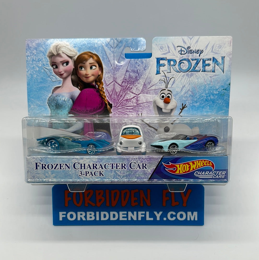 Hot Wheels Character Cars - 2019 Disney Series - Frozen 3 Pack