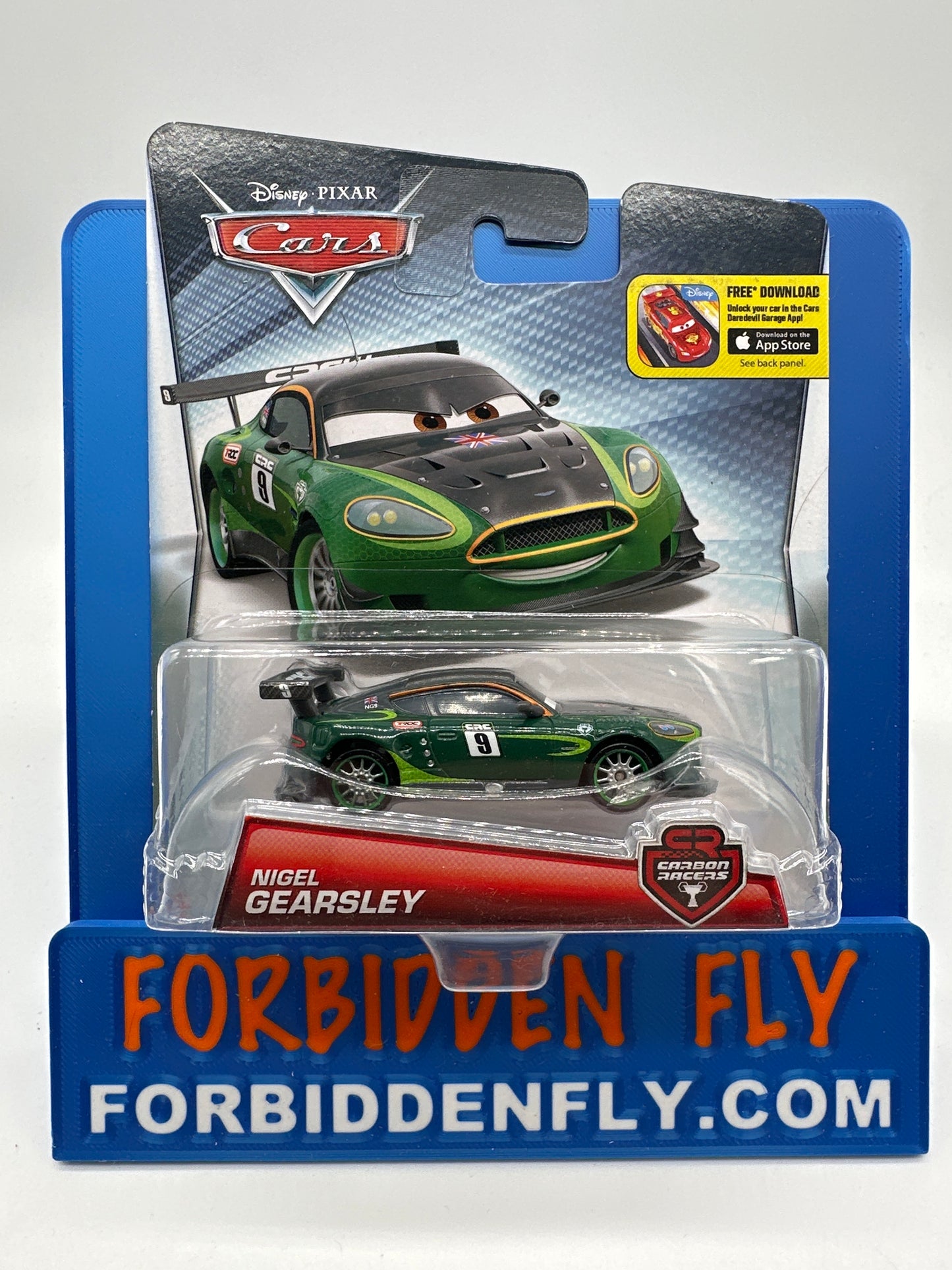 Disney Pixar Cars Movie - Carbon Racers Series - Nigel Gearsley