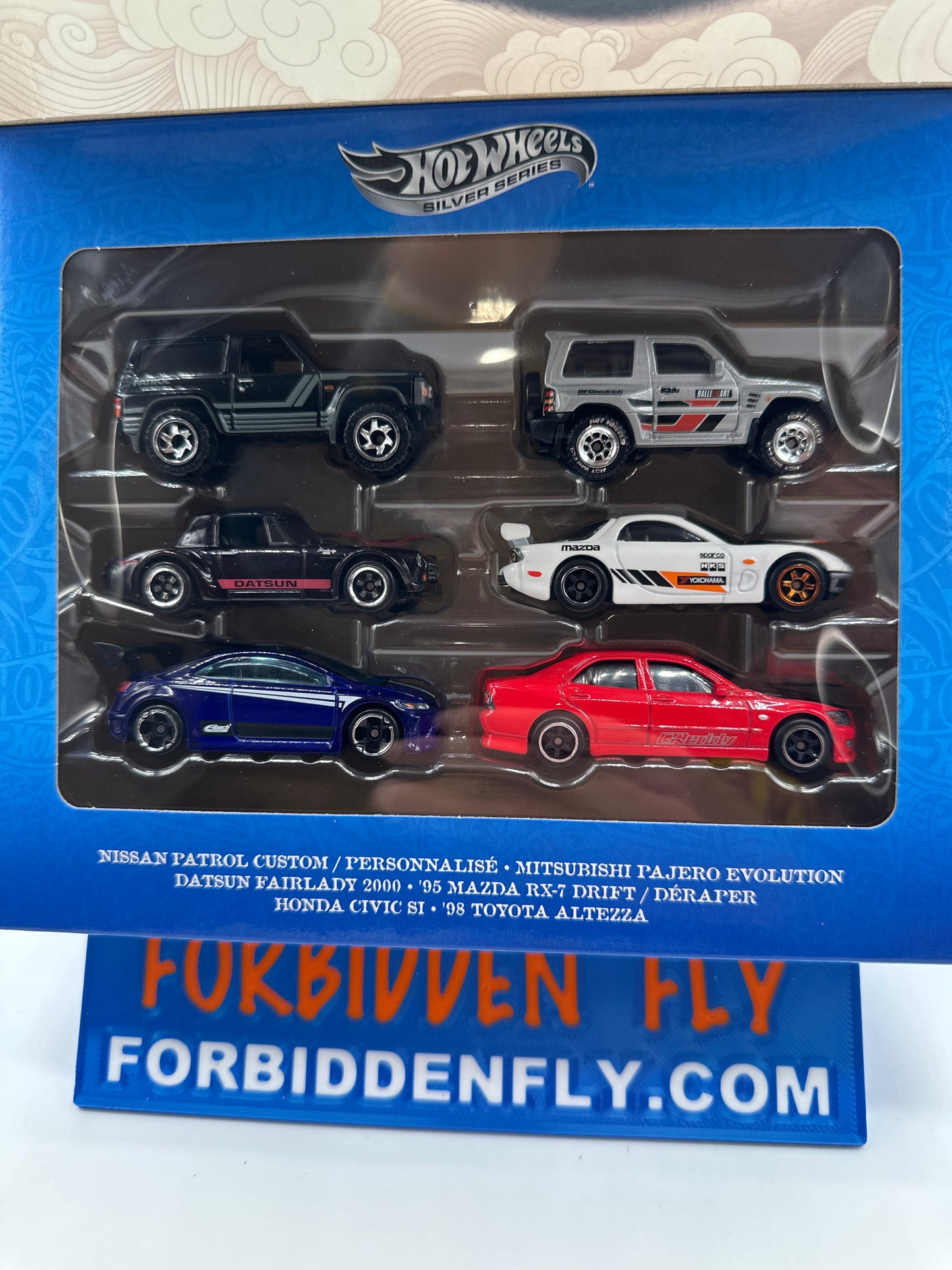 Hot Wheels Silver Series - 2026 Streets Of Japan Series - Boxed Set of 6