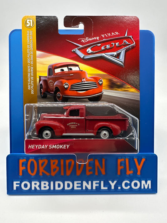 Disney Pixar Cars Movie - Doc’s Racing Days Series - Heyday Smokey