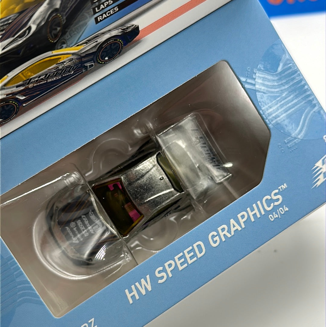 Hot Wheels Boxed Series 2 ID Car - HW Speed Graphics - Subaru BRZ