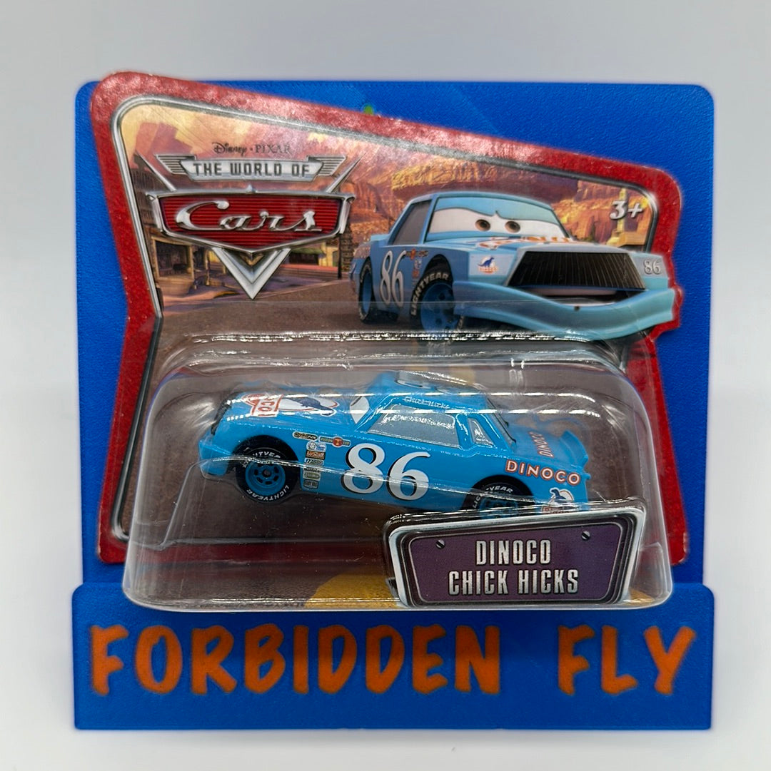 Disney Pixar Cars Movie - World of Cars Series - Short Card - Dinoco Chick Hicks