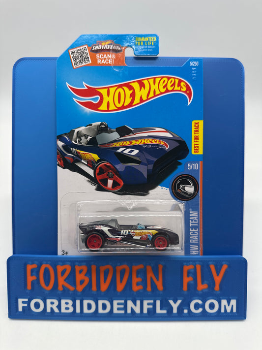Hot Wheels Super Treasure Hunt - 2016 Q Case - Carbonic