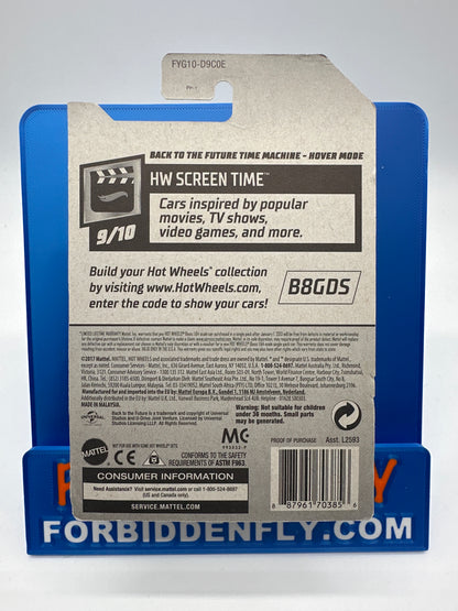 Hot Wheels 2019 Super Treasure Hunt - Back to the Future Time Machine (Delorean) - Hover Mode