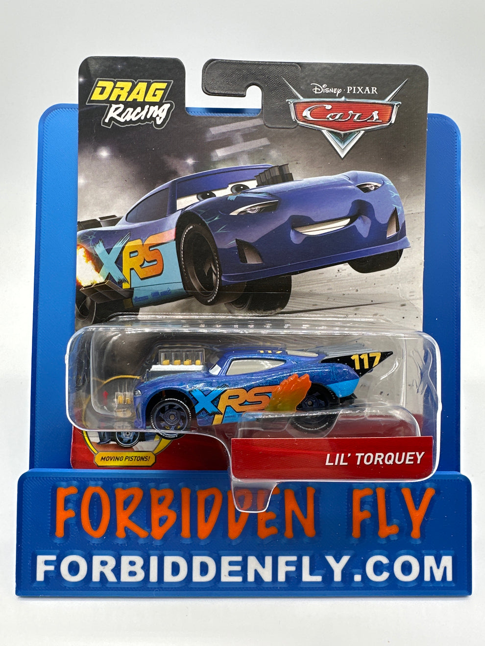 Disney Pixar Cars Movie - Drag Racing Series - Lil’ Torquey – Forbidden Fly