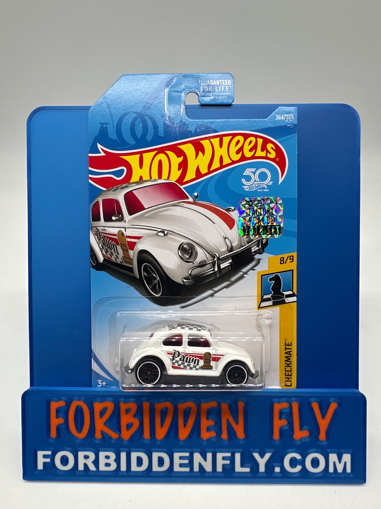 Hot Wheels Mainline - Factory Stickered 2018 - Volkswagen Beetle - Lot Of 2