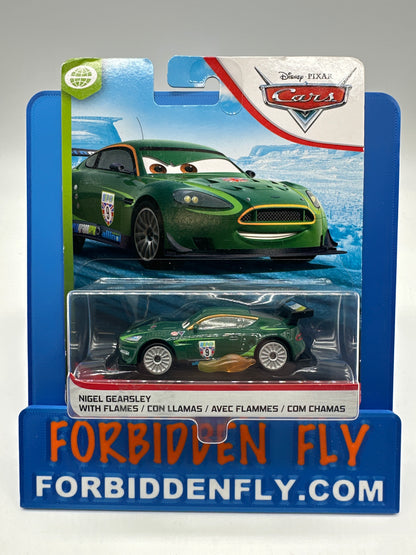 Disney Pixar Cars Movie - WGP Series (White Card) - Nigel Gearsley with Flames