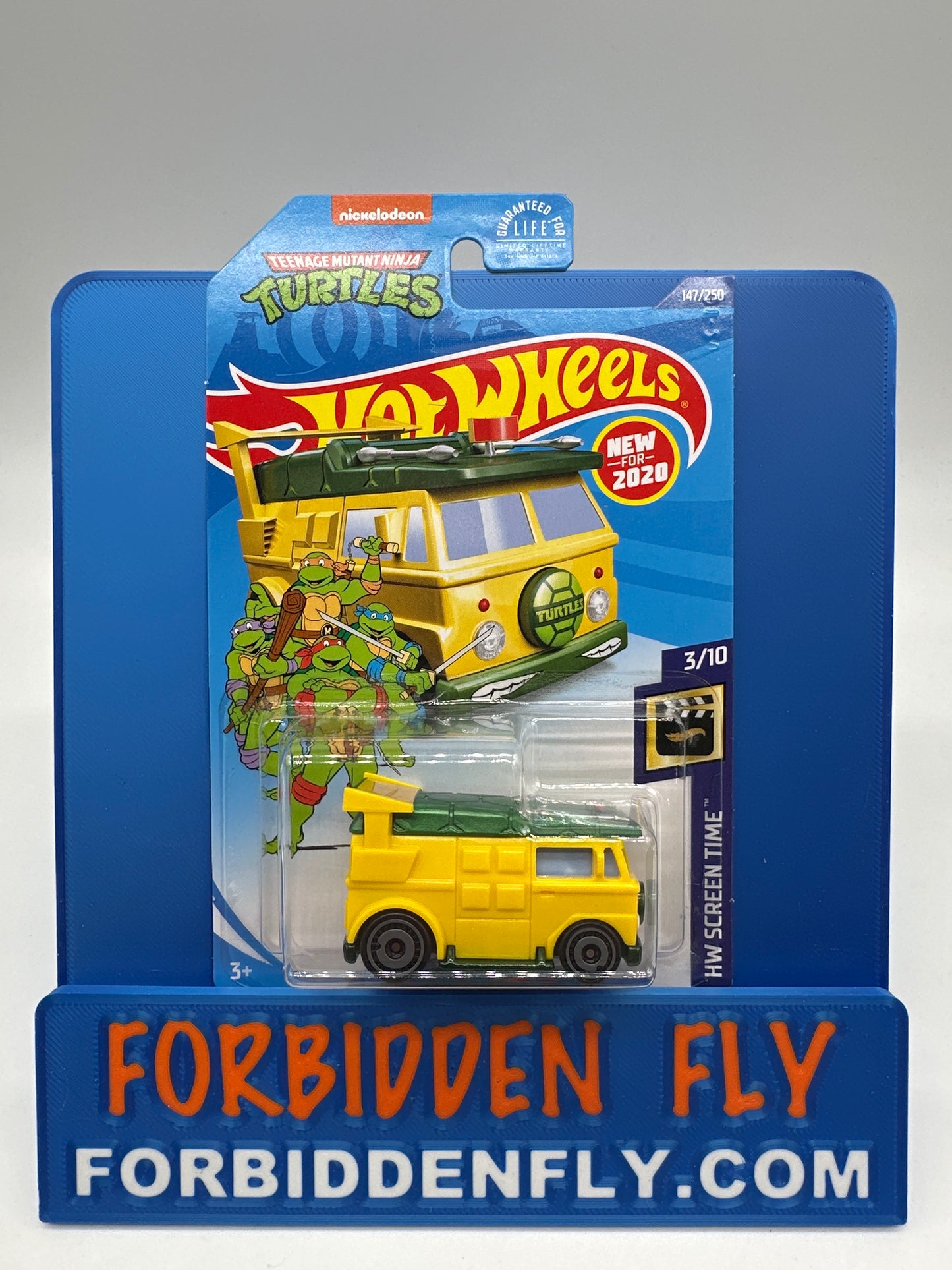 Hot Wheels Mainline - 2020 HW Screen Time Series - TMNT Teenage Mutant Ninja Turtles Party Wagon