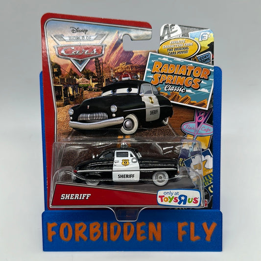 Disney Pixar Cars Movie - Toys R Us Exclusive World of Cars Card - Radiator Springs Classic Series - Sheriff