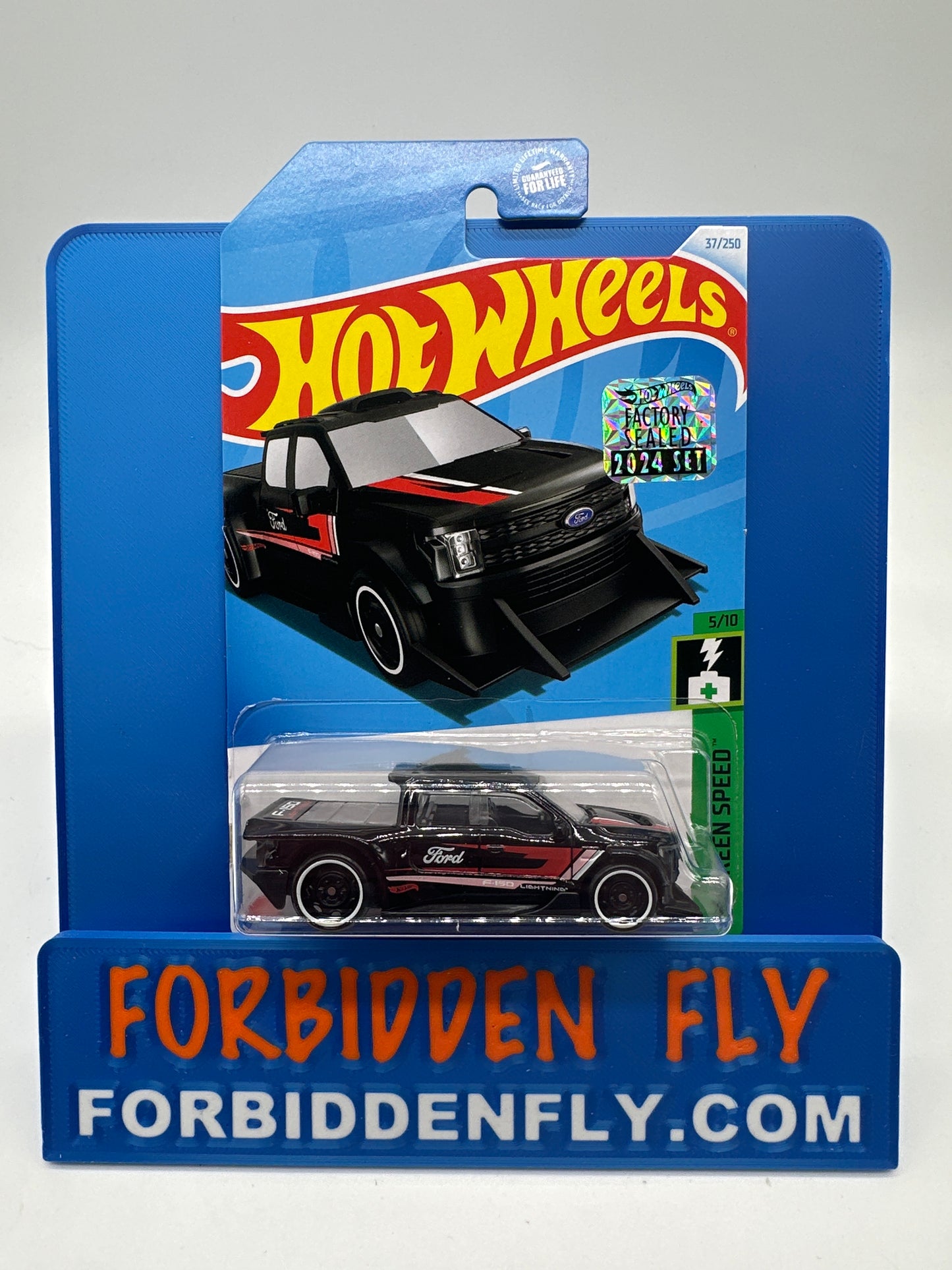 Hot Wheels Mainline - Factory Stickered 2024 - Ford F-150 Lightning Custom - Lot Of 2