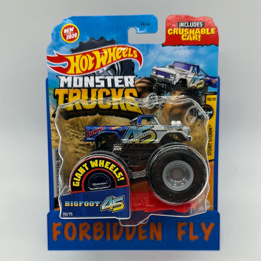 Hot Wheels Monster Trucks - 2020 Stunt Storm Series w/ Crushable Car #70/75 - Summit Bigfoot 45