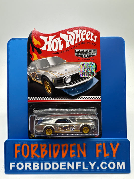 Hot Wheels Mail In - 2022 Collector Edition #2 - ‘70 Mustang Boss 302 - Factory Sticker