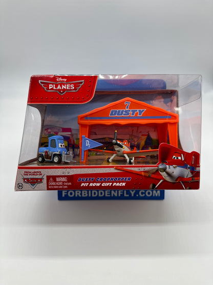 Disney Pixar Planes Movie - Dusty Crophopper Pit Row Gift Pack