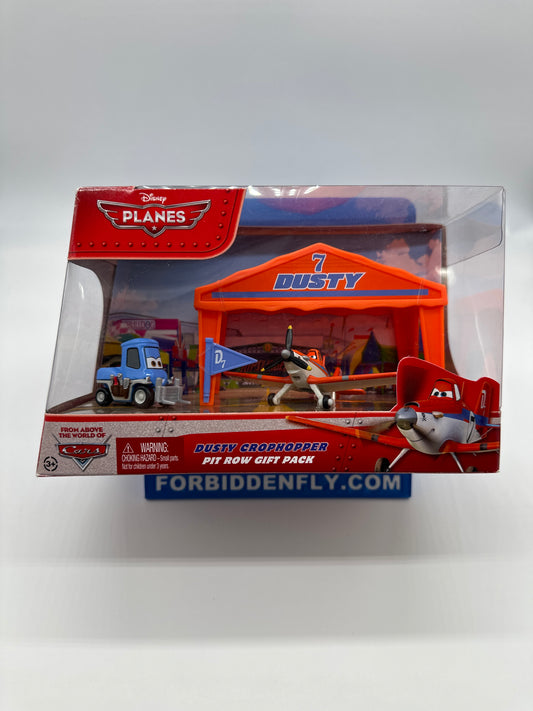 Disney Pixar Planes Movie - Dusty Crophopper Pit Row Gift Pack