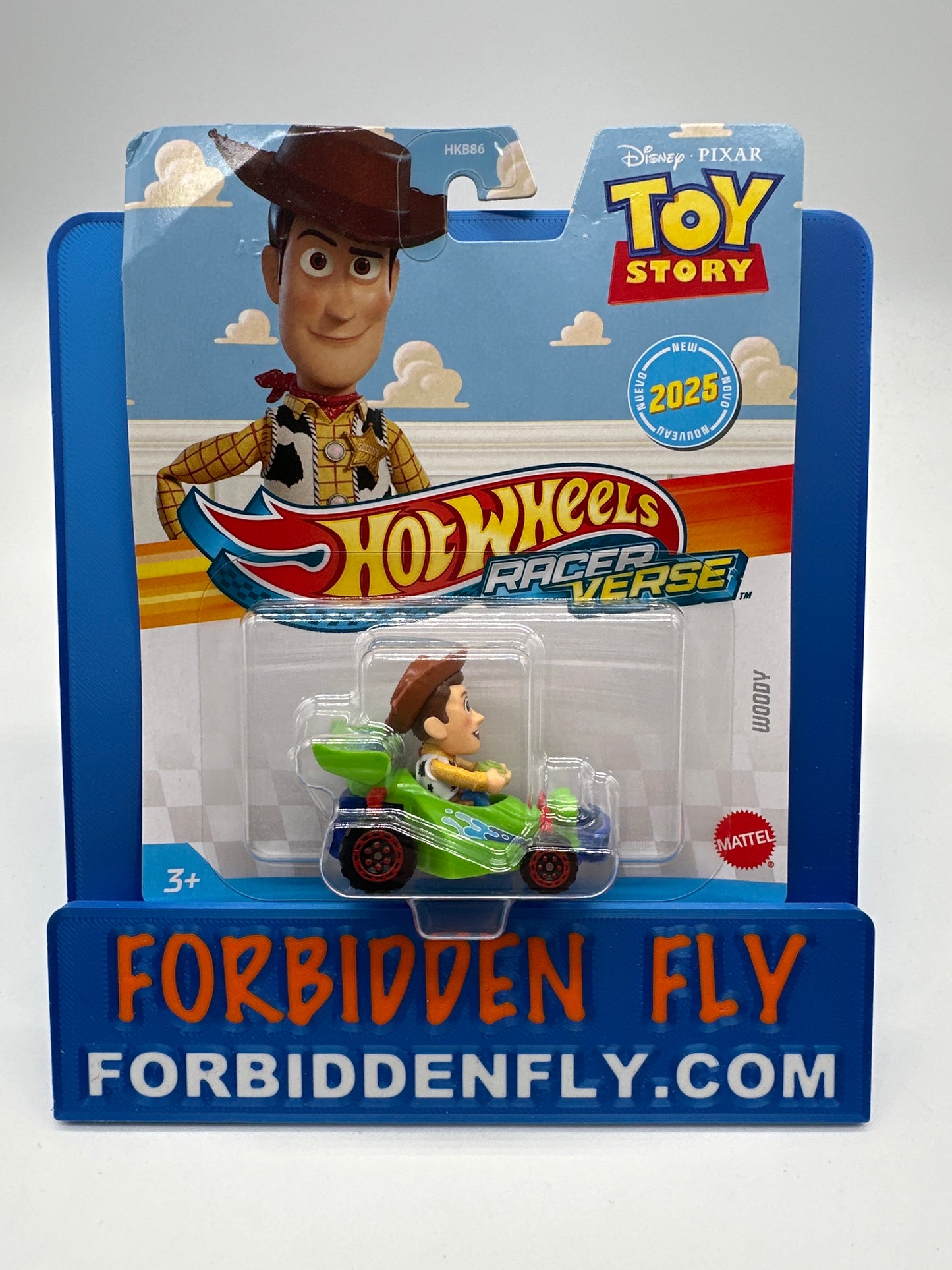 Hot Wheels - 2025 Racer Verse - Disney Pixar Toy Story Series - Woody
