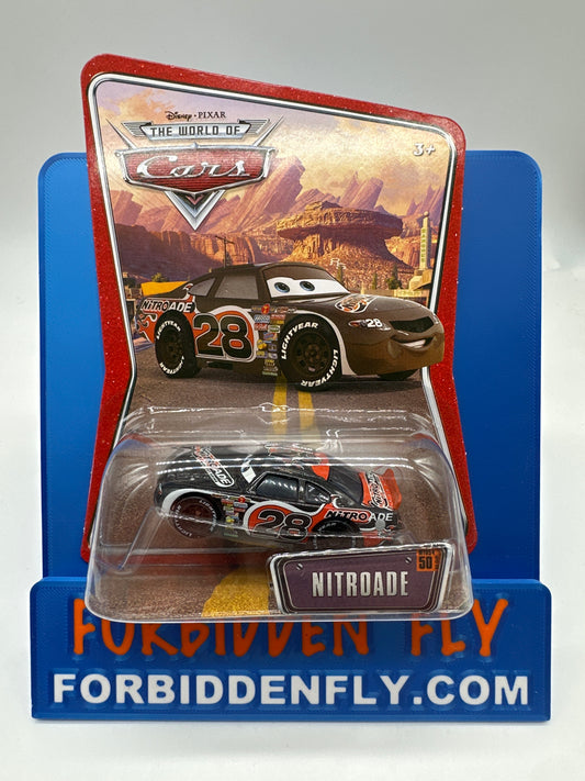 Disney Pixar Cars Movie - World of Cars - Nitroade #28 Piston Cup Racer