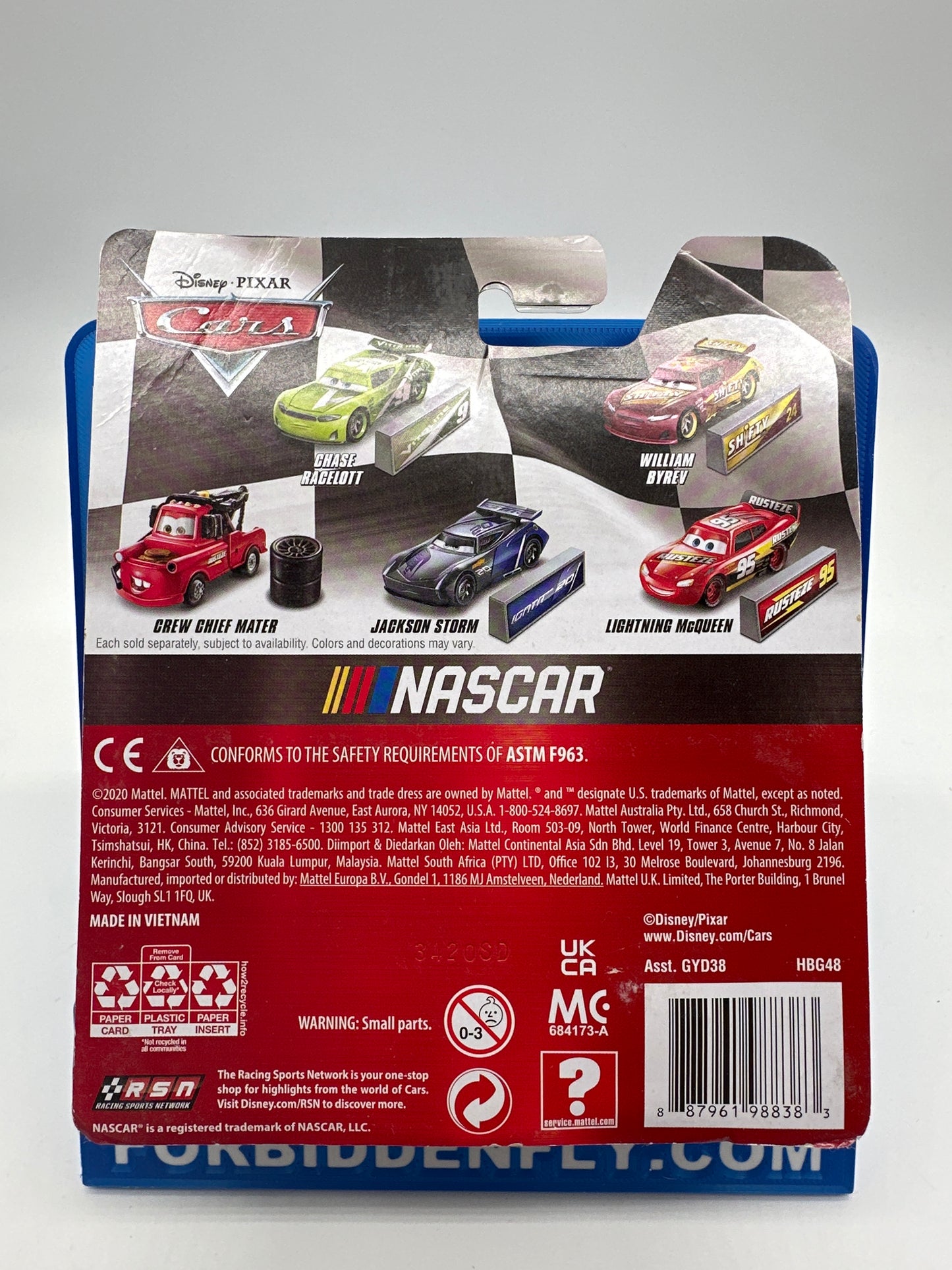 Disney Pixar Cars Movie - 2021 NASCAR Series - Carstin “Ace” Dillon