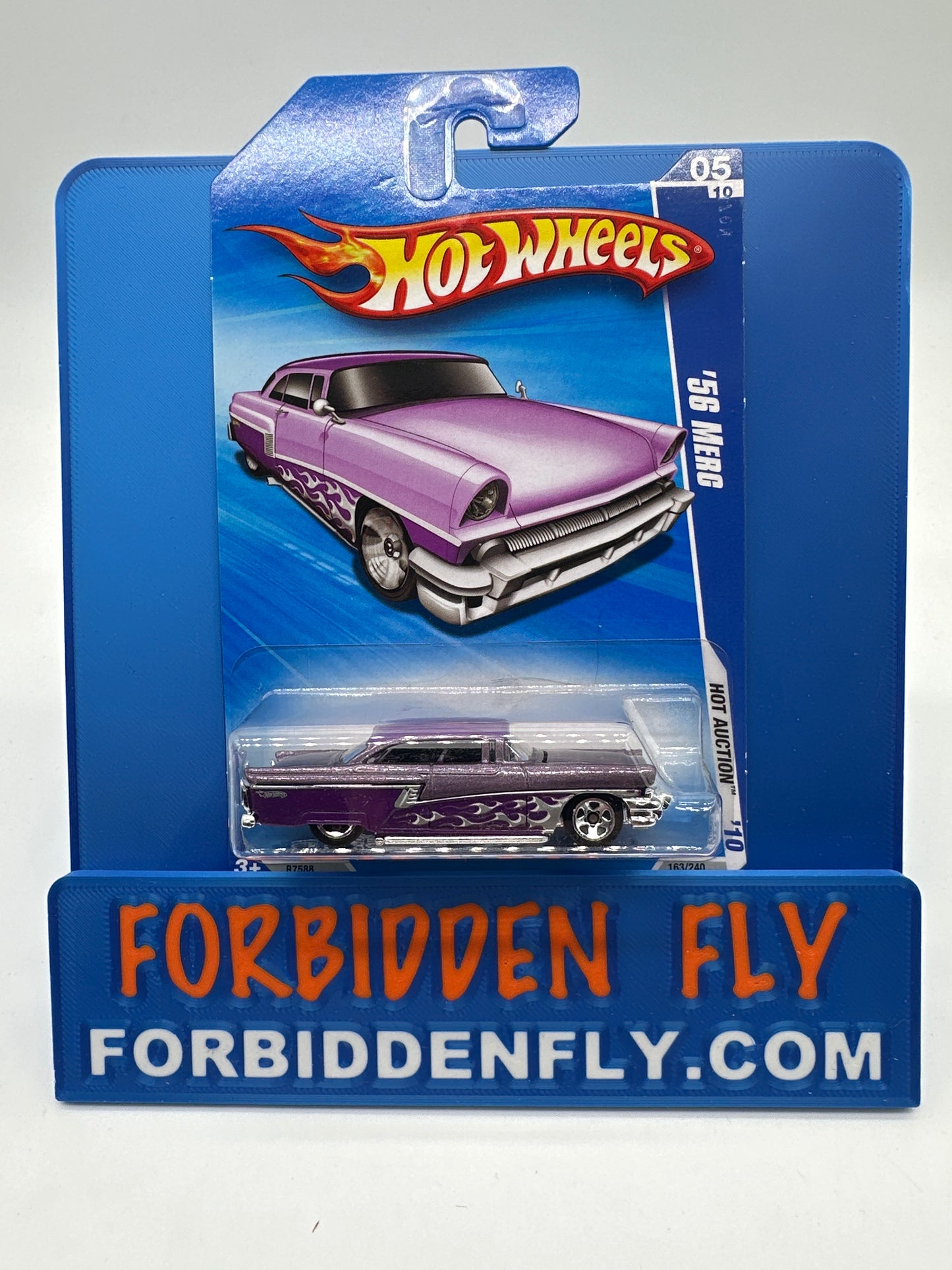 Hot Wheels 2010 Mainline - Hot Auction Series - ‘56 Merc - Purple