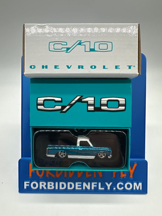 Hot Wheels RLC Red Line Club Release - Teal Chevrolet C-10 Truck