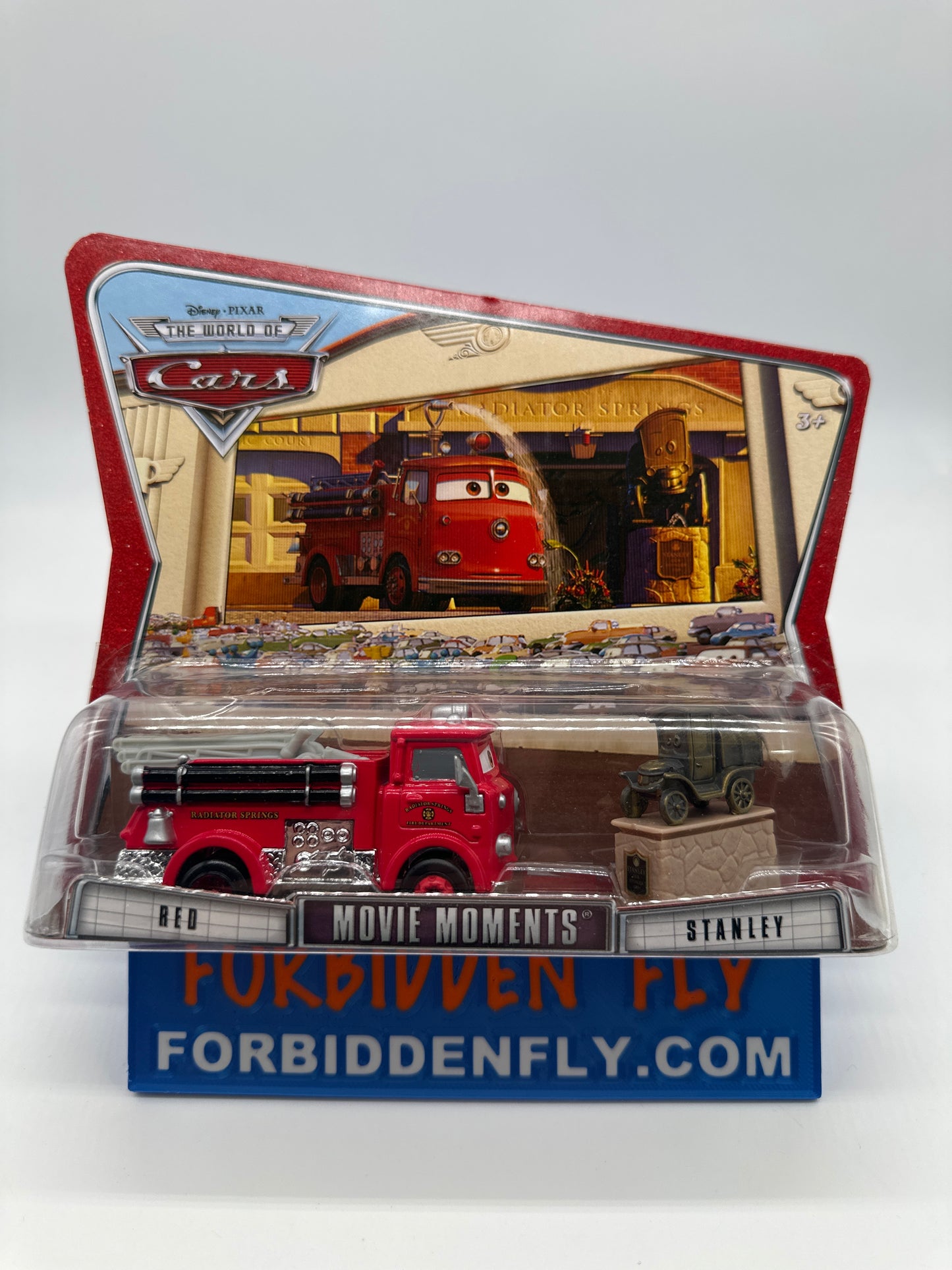 Disney Pixar Cars Movie - Two Pack - Movie Moments Series - Red & Stanley
