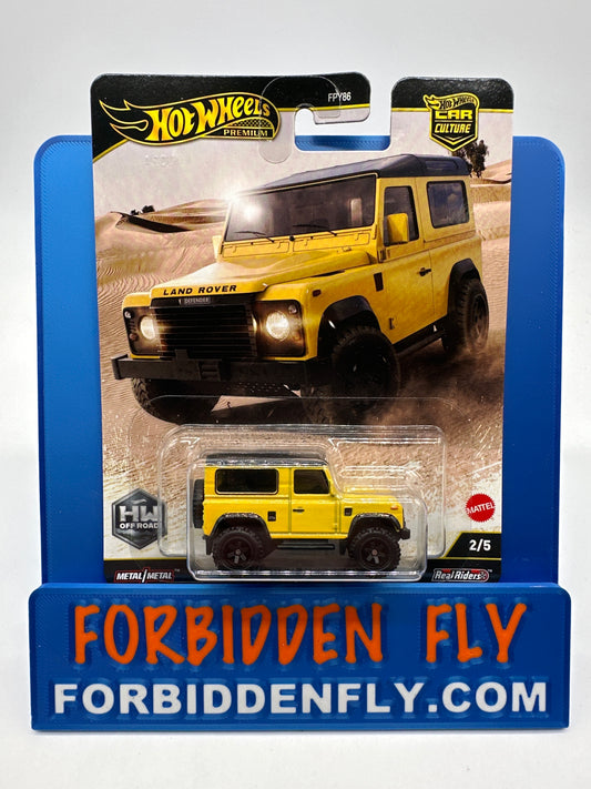 Hot Wheels Car Culture Premium - 2025 HW Off Road Series - #2/5 - Land Rover Defender 90