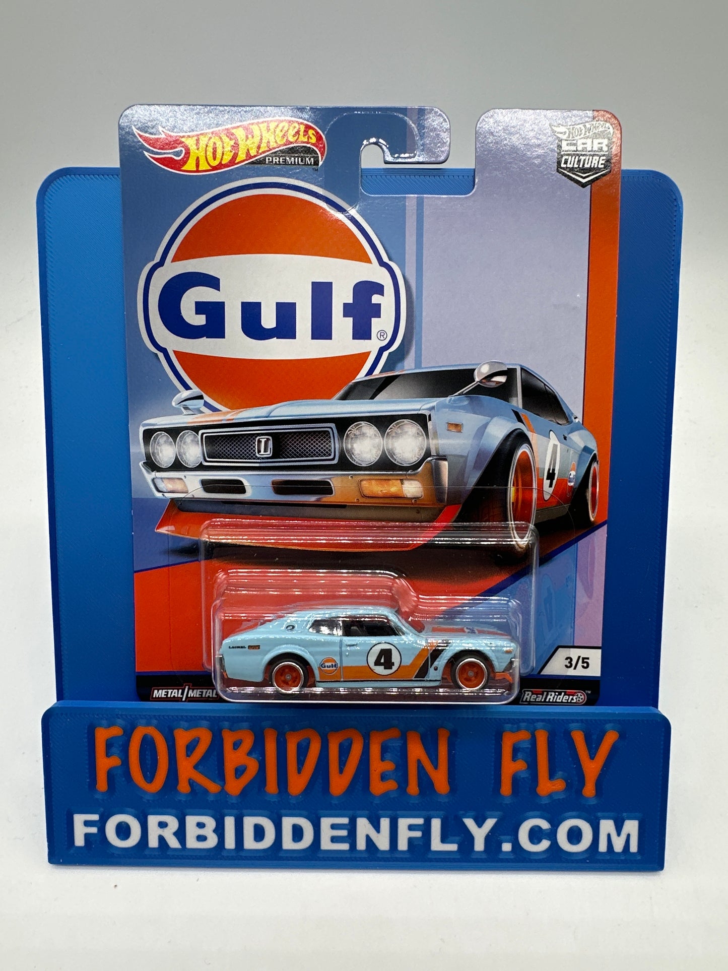 Hot Wheels Car Culture - Gulf Gas Premium Set of 5