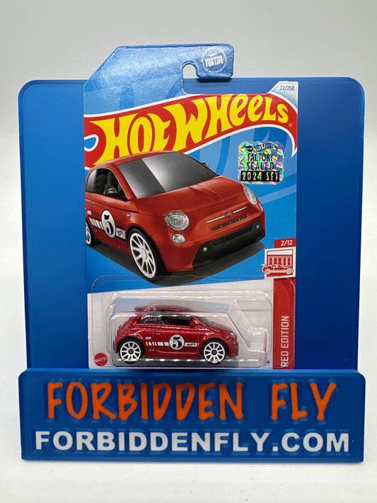 Hot Wheels Mainline - 2024 Factory Sticker - Target Red Edition - Fiat 500e