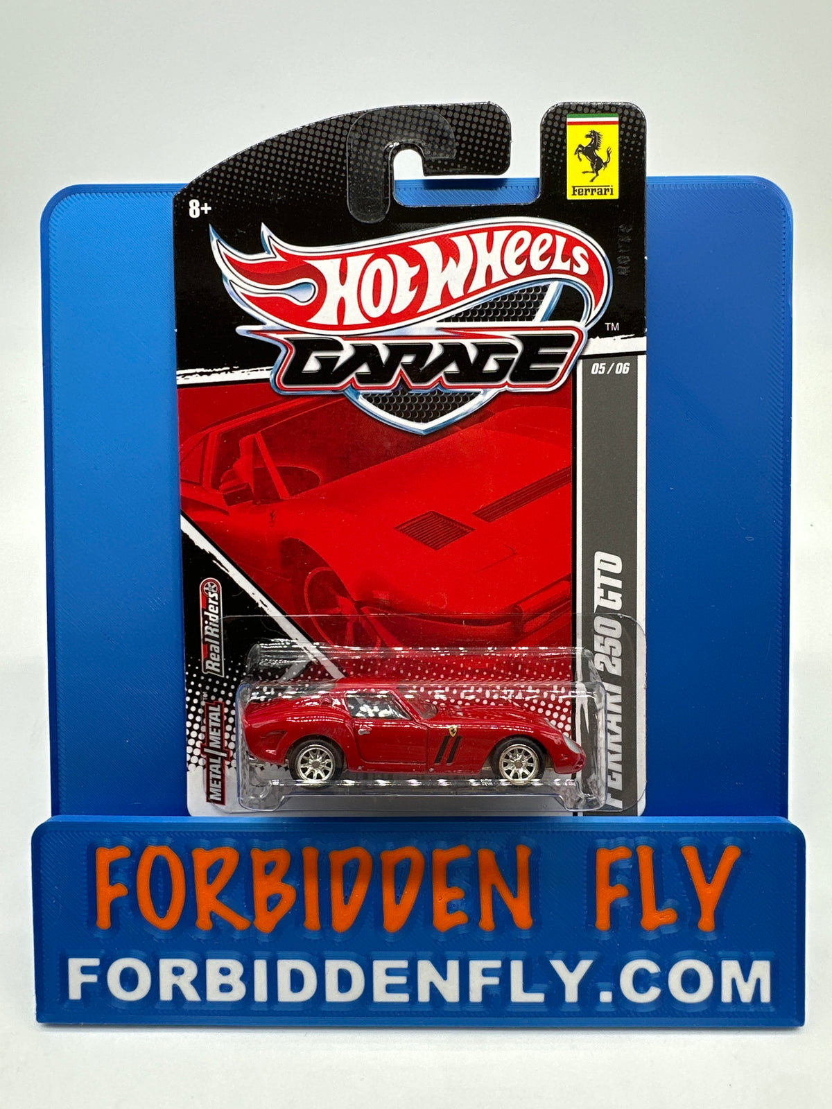 Hot Wheels Premium - HW Garage Series (Ferrari) - Red Ferrari 250 GTO (#5/6)