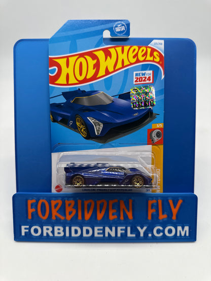 Hot Wheels Mainline - Factory Stickered 2024 - Cadillac Project GTP Hypercar - Lot Of 2