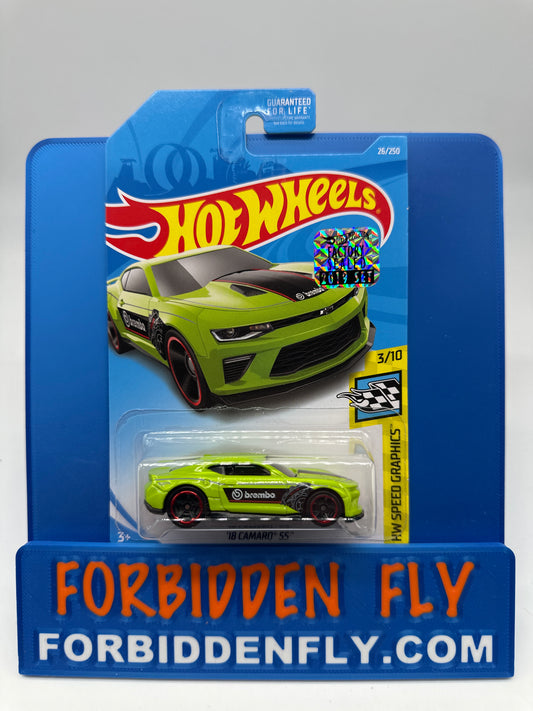Hot Wheels 2019 Factory Sticker - ‘18 Camaro SS - Green