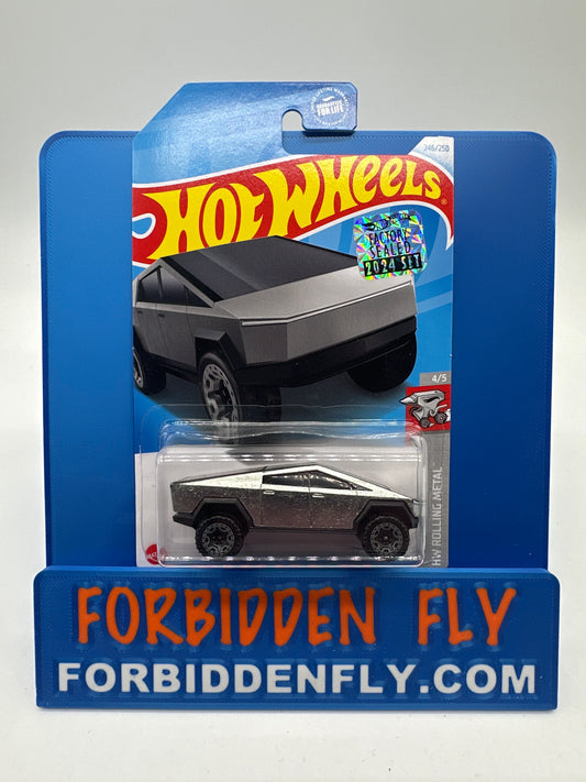 Hot Wheels Mainline - 2024 Factory Sticker - Tesla Cybertruck