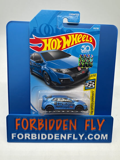 Hot Wheels Mainline - Factory Stickered 2018 - ‘16 Honda Civic Type R - Lot Of 2